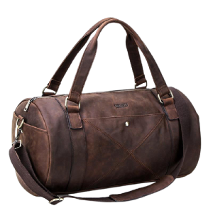sac de voyage rétro en cuir