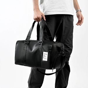 sac de voyage cuir élégant