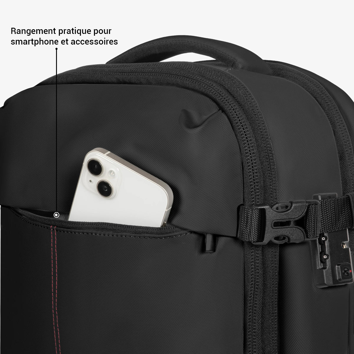 Sac cabine avec extension de capacité