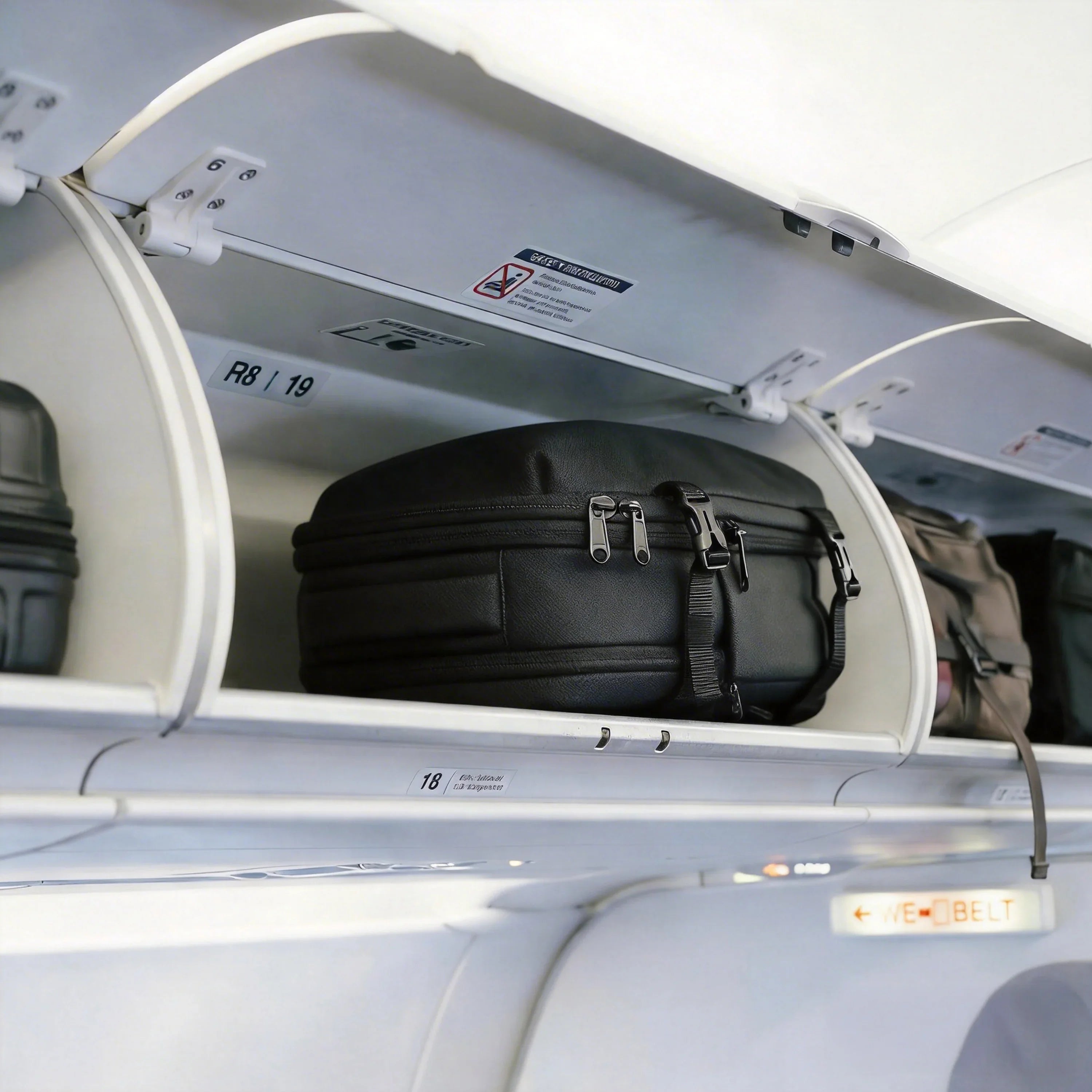 sac cabine espace intérieur