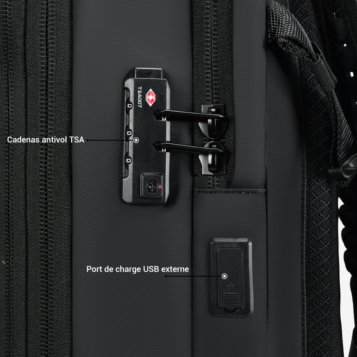 sac cabine water-repellent