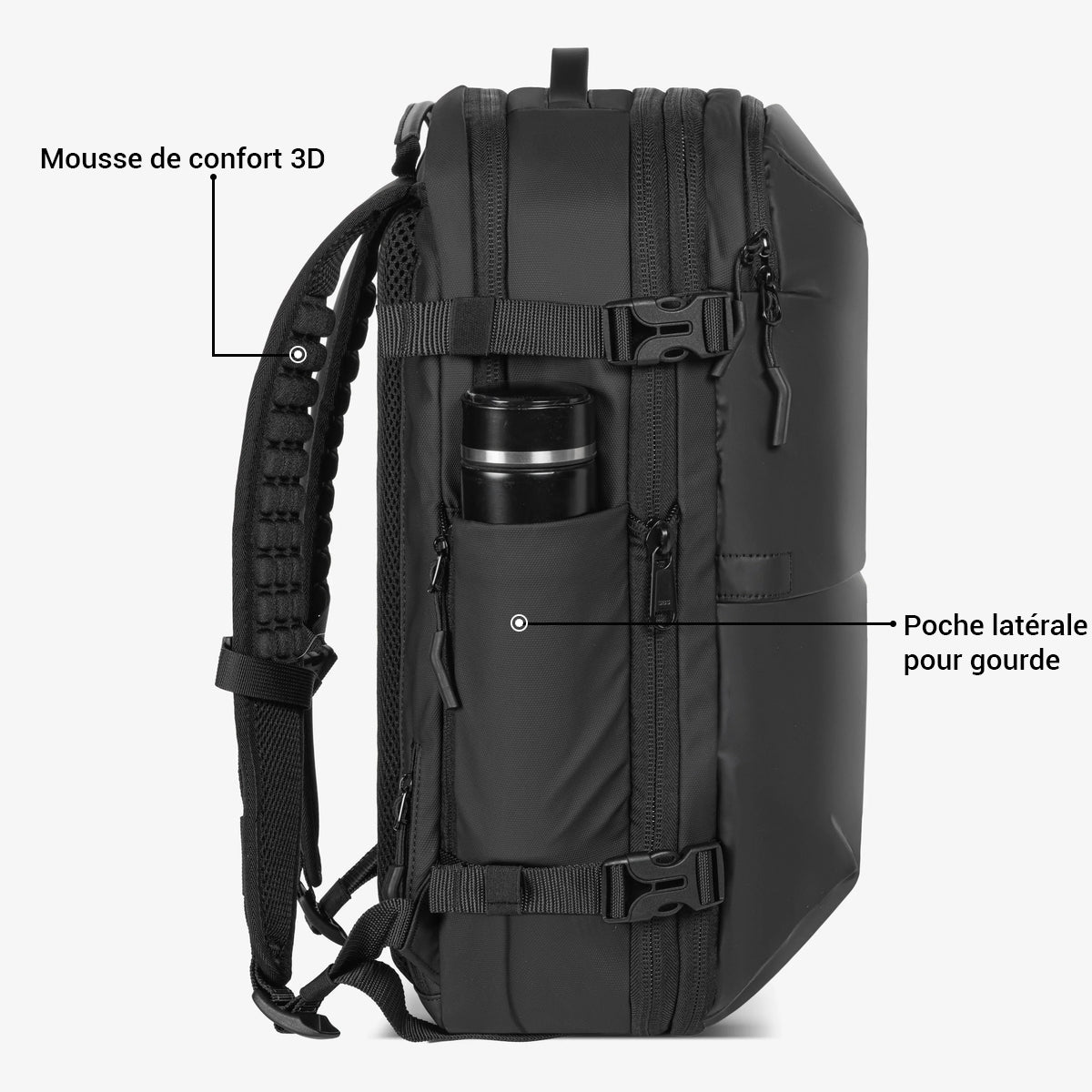 sac cabine avec fermeture sécurisée