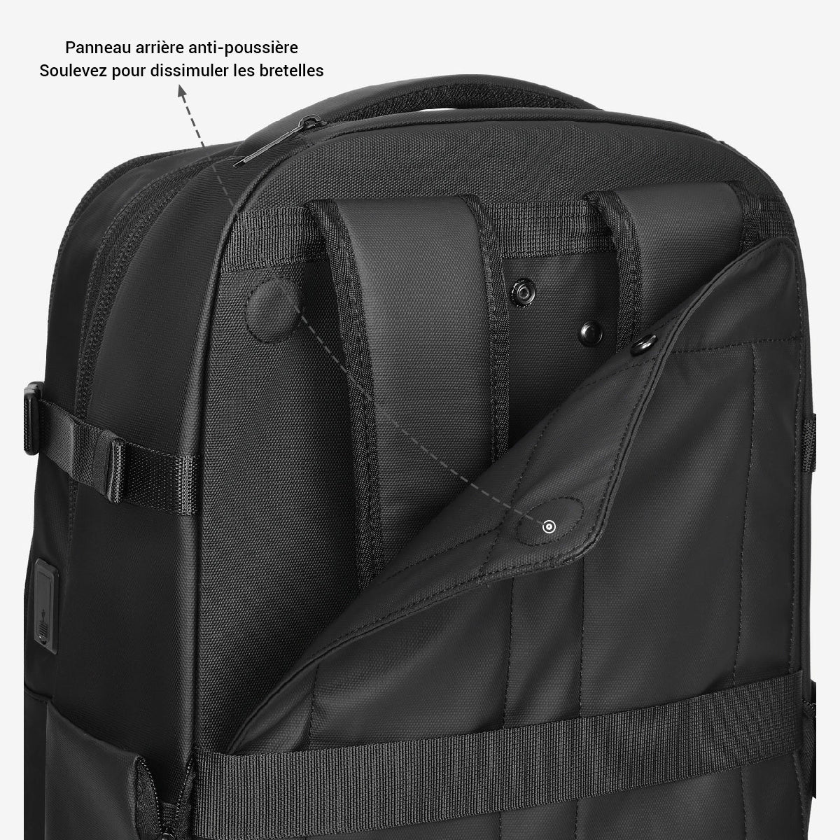Sac cabine avec séparation pour appareils électroniques
