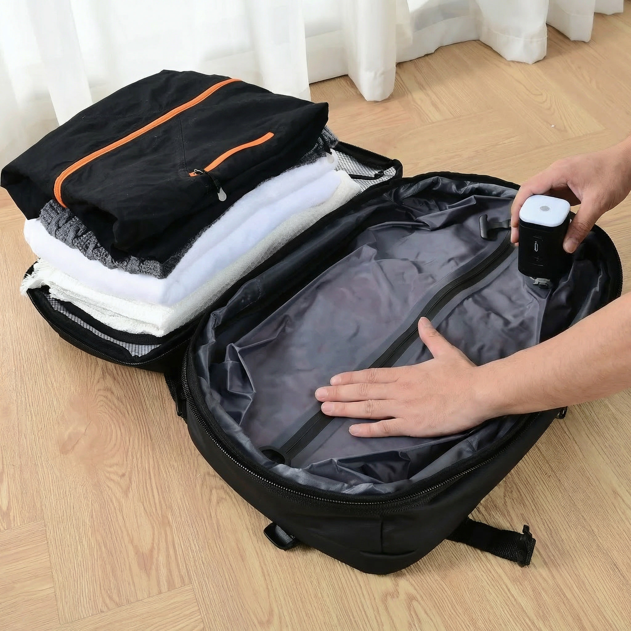 sac cabine poche chaussures antibactérienne